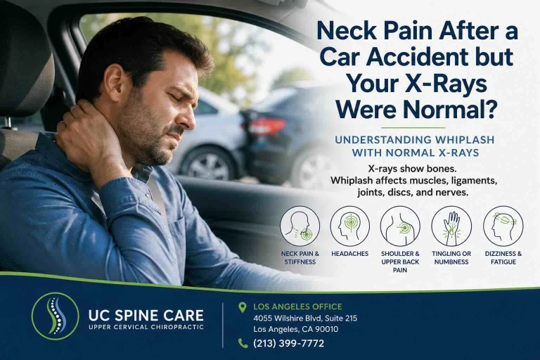 Neck Pain After a Car Accident but Your X-Rays Were Normal?