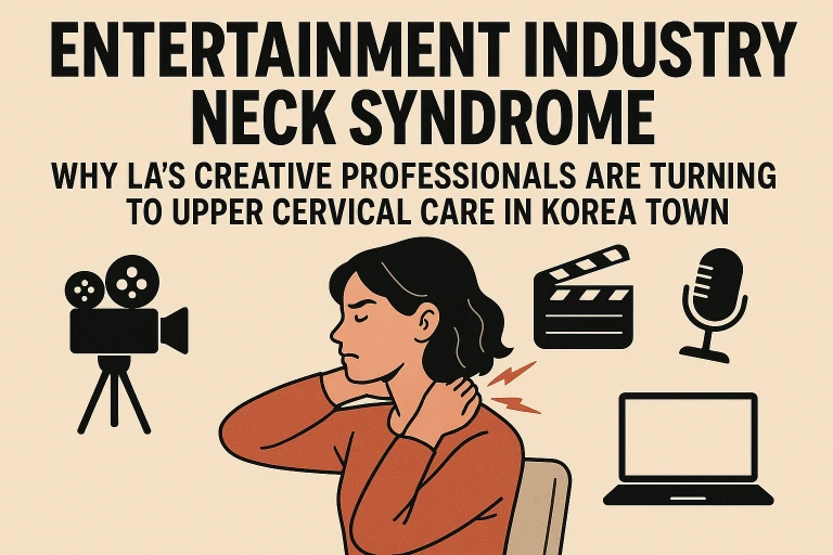 Entertainment Industry Neck Syndrome: Why LA's Creative Professionals Are Turning to Upper Cervical Care in Korea Town