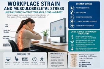 Workplace Strain and Musculoskeletal Stress: How Daily Work Habits Affect the Neck, Spine, and Body
